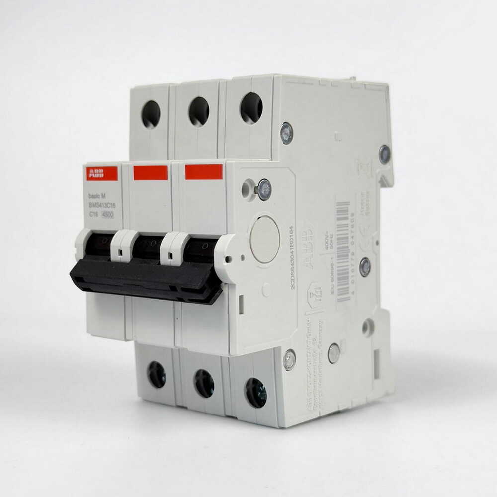 Автоматический выключатель ABB basic M 3P C16 ( 2CDS643041R0164 )